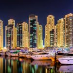 colorful night dubai marina skyline luxury yacht 2024 12 04 19 09 18 utc 1